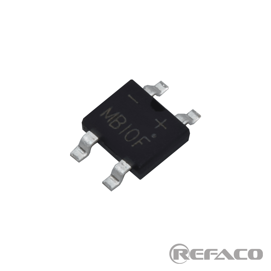پل ديود اس ام دي ITEX Bridge Diode SMD -0.8~1.0A 1000V MBF Package ...